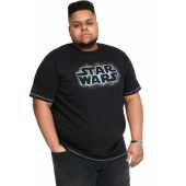 Mens Big Size D555 Duke Official Star Wars Printed T-Shirt