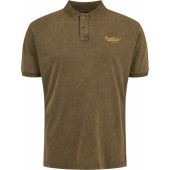 North 56 Denim Mens Big Size Washed Cotton Polo