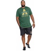 Duke Mens Big Size - Tovil - Athletic Print Cotton Crew Neck T Shirt