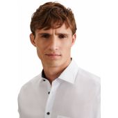 Seidensticker Mens Big Size Comfort Fit Plain Non Iron Formal Long Sleeve Shirt with Breast Pocket