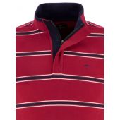 Mens Big Size Fynch Hatton Quarter Neck Zip Rugby Sweatshirt