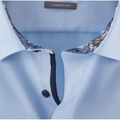 Olymp Mens Big Size Micro Diamond Pattern Comfort Fit Formal Long Sleeve Shirt