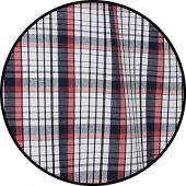 Espionage Mens Big Size Short Sleeve Check Shirt With Button Down Collar And Chest Pocket