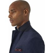 Skopes Mens Big Size Single Breasted Textured Jacket