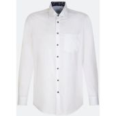 Seidensticker Mens Big Size Comfort Fit Plain Non Iron Formal Long Sleeve Shirt with Breast Pocket