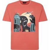Espionage Mens Big Size Kong Pop Art Print T Shirt