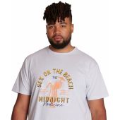 North 56 Mens Big Size Sex On The Beach Print Cotton Crew Neck T Shirt