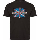 North 56 Mens Big Size Def Lepard Cotton Crew Neck T Shirt