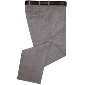 Douglas And Grahame Mens Big Size Wool Stretch Formal Trouser With Flexi Waistband