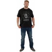 North 56 Mens Big Size Popeye Print Cotton Crew Neck T Shirt