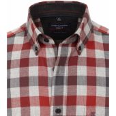 Casa Moda Mens Big Size Cashmere Feel Cotton Comfort Fit Long Sleeve Shirt