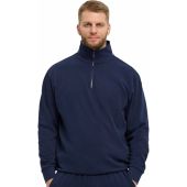 North Denim Latitude Mens Big Size Quarter Zip Sweatshirt