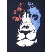 Espionage Mens Big Size Abstract Lion Print Tshirt