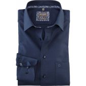 Olymp Mens Big Size Dot Pattern Egyptian Cotton Formal Long Sleeve Shirt