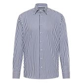 Eterna Mens Big Size Bengal Stripe Formal Long Sleeve Shirt