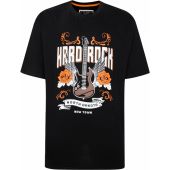 Ed Baxter Mens Big Size Hard Rock Print Crew Neck T Shirt