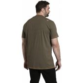 D555 Mens Big Size Monkey Drummer Print Crew Neck T Shirt