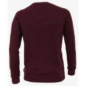 Casa Moda Plain Pima Cotton V Neck Knitwear
