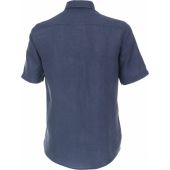 Casa Moda Mens Big Size Casual Linen Short Sleeve Shirt
