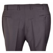 Big Size Hugo James Stretch Black Formal Trouser