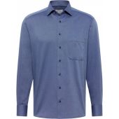 Eterna Mens Big Size Micro Woven Pattern Comfort Fit Cotton Formal Long Sleeve Shirt
