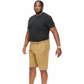 D555 By Duke Mens Big Size Full Elastic Waist Stretch Shorts with Internal Drawcord