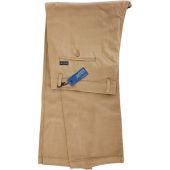 Ed Baxter Mens Big Size Low Front Cotton Stretch Chino