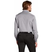 Eterna Mens Big Size Non Iron Cotton Comfort Fit Plain Formal Shirt
