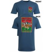 Weird Fish Mens Big Size Bravehawk Artist Print Organic Cotton Crew Neck T Shirt