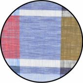 Dario Beltran Mens Big Size Multi Colour Check Cotton Button Down Collar Short Sleeve Shirt