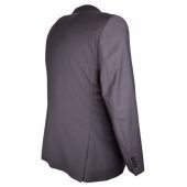 Big Size Hugo James Stretch Charcoal Jacket