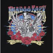 Espionage Mens Big Size Voodoo Rock Print Cotton Crew Neck TShirt