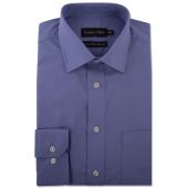 Double Two Plain Long Sleeve Formal Shirt