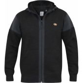 D555 Mens Big Size Fashion Zip Through Hoodie