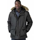Mens Big Size Duke D555 Parka Style Jacket With Detachable Fur