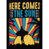 Espionage Mens Big Size Surf Sun Print Crew Neck T Shirt