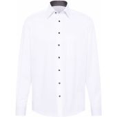 Eterna Mens Big Size High Stretch Cotton Comfort Fit Long Sleeve Formal Shirt