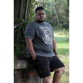 D555 Dune Kings Buggy Printed Crew Neck Cotton T-Shirt