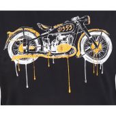Duke Mens Big Size - Rochester - Classic Motor Bike Print Cotton Crew Neck T Shirt