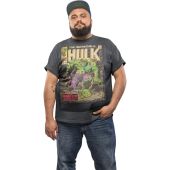 North Latitude Mens Big Size Marvel Hulk Print Tshirt