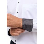 Eterna Mens Big Size High Stretch Cotton Comfort Fit Long Sleeve Formal Shirt