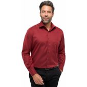Eterna Mens Big Size Comfort Fit Cotton Twill Formal Long Sleeve Shirt