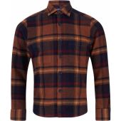 Drifter Mens Big Size Brushed Check Overshirt