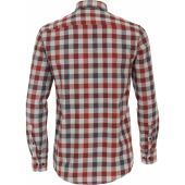 Casa Moda Mens Big Size Cashmere Feel Cotton Comfort Fit Long Sleeve Shirt