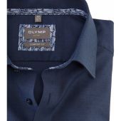 Olymp Mens Big Size Dot Pattern Egyptian Cotton Formal Long Sleeve Shirt