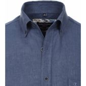 Casa Moda Mens Big Size Casual Linen Short Sleeve Shirt