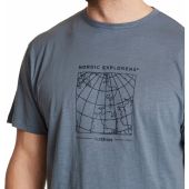 North 56 Mens Big Size Nordic Explorer Crew Neck Cotton T Shirt