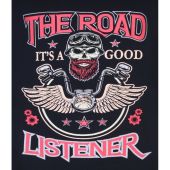 Espionage Mens Big Size Road Listener Print Crew Neck Cotton T Shirt