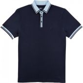 Mish Mash Mens Big Size Contrast Collar cotton Short Sleeve Polo