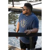 D555 Born To Rock Printed Crew Neck Cotton T-Shirt